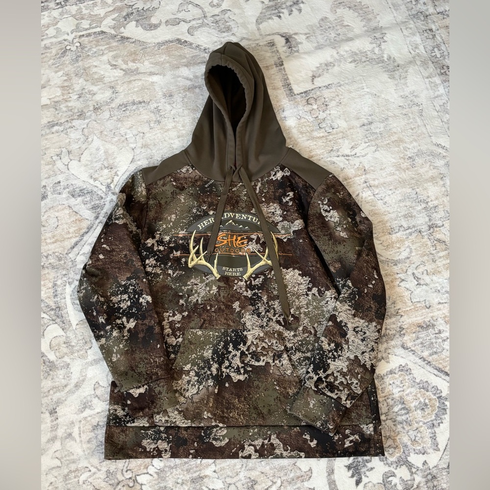 SHE Outdoor TrueTimber Camo Long-Sleeve Hoodie (M)